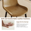 Dining Chairs With Carbon Steel Legs (Set of 4) - Brown