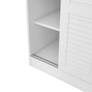 3 Door Shutter Wardrobe & Shelves