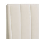 Aspen - Vertical Tufted Modern Headboard Platform Bed Set