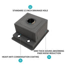 Modern Undermount Bar Sink With Folding Faucet