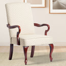 Delaney - Elegant Gooseneck Arm Chair With High Back