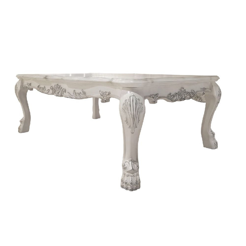 Dresden - 54" Coffee Table - Bone White