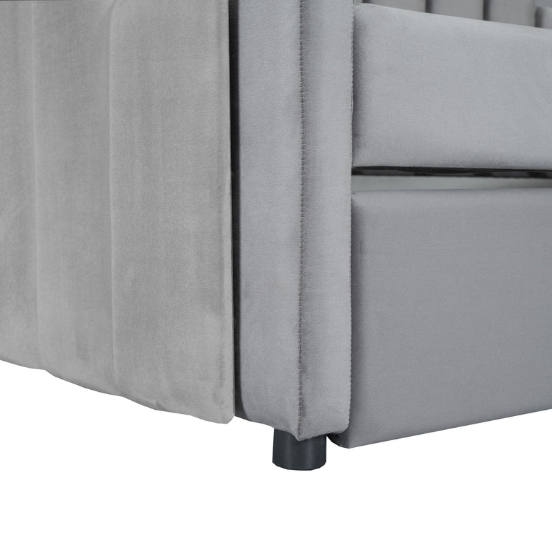 Upholstered Daybed With Light And USB Port