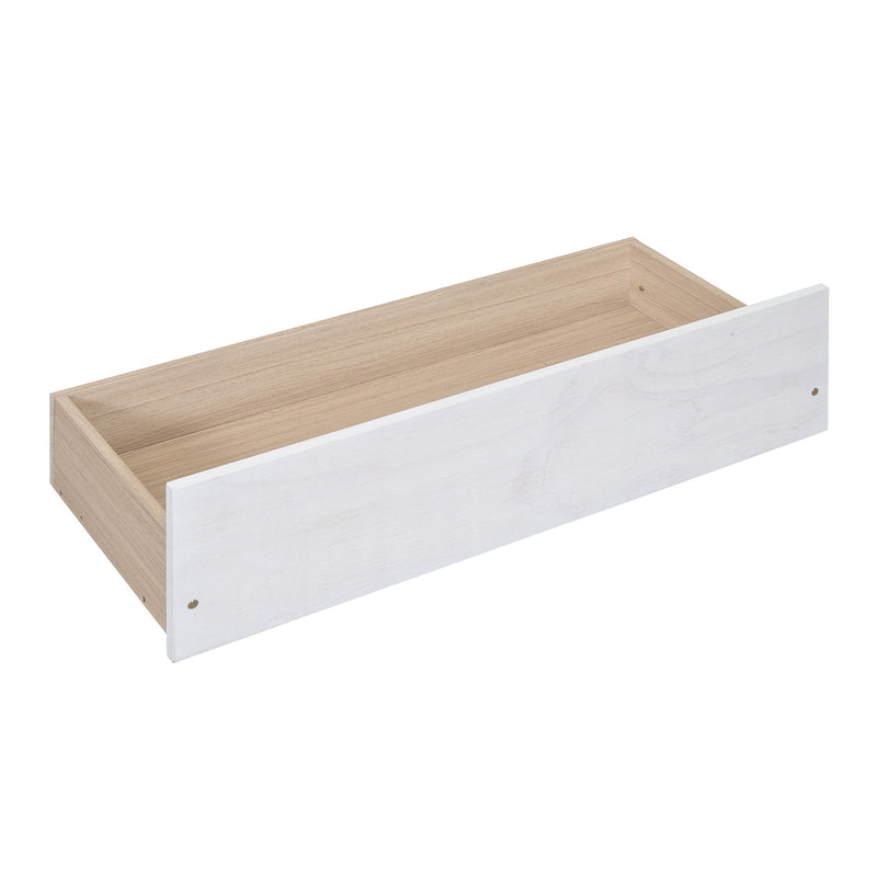 Canopy Platform Bed With Drawers, Support Slats, No Box Spring Needed