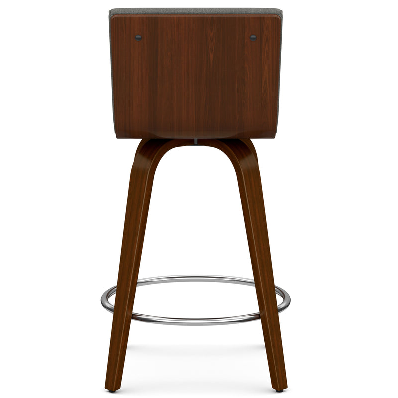 Roland - Upholstered Swivel Counter Height Stool