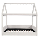 Upholstered House Style Daybed With LED Light Strips