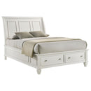Sandy Beach - Storage Sleigh Bed - Atlantic Fine Furniture Inc
