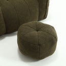 Soft Chenille Bean Bag Chair With High Resilient Foam
