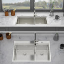 Topmount Drop In Kitchen Sink With Double Bowl Design