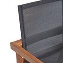 Belfast - Dining Chair With Acacia Wood Frame And Mesh Seating (Set of 2)