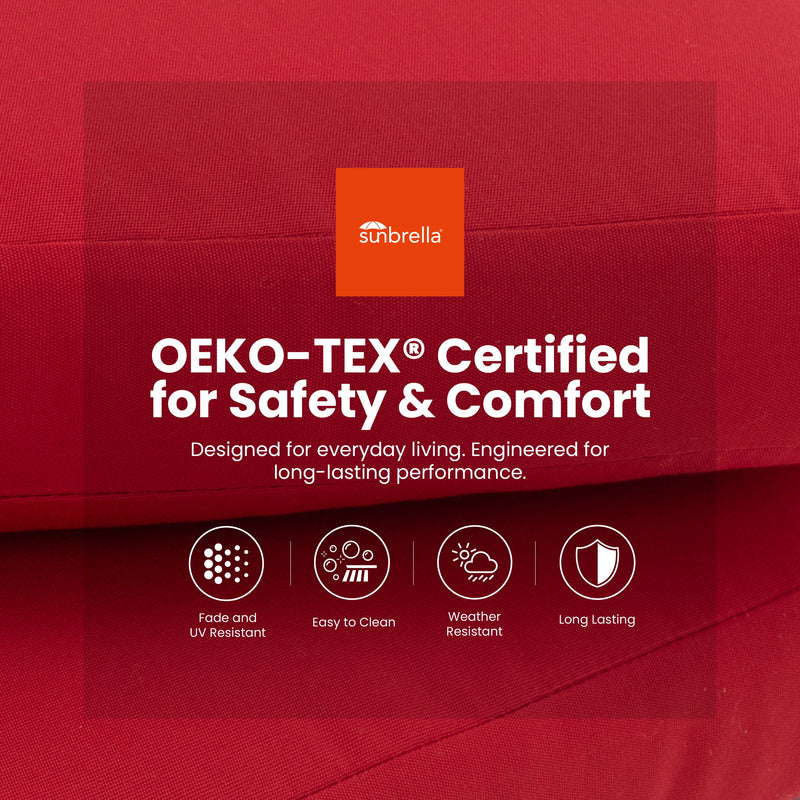 Modern Outdoor Bar Stools With Backrest And Footrest (Set of 2)