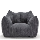 Comfortable Chenille Sofa Chairs With Highly Resilient Foam For Living Rooms And Bedrooms