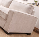 Luxe - Corduroy Sofa With Sleek Design, Spacious And Comfortable 3 Seater Couch