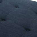 Chic Contemporary Chaise Lounge With Button Tufting And Bentwood Structure