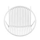 7 Piece Outdoor Modern Dining Set With Stackable Chairs