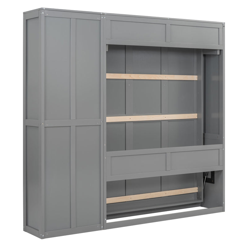 Murphy Wall Bed With Shelves