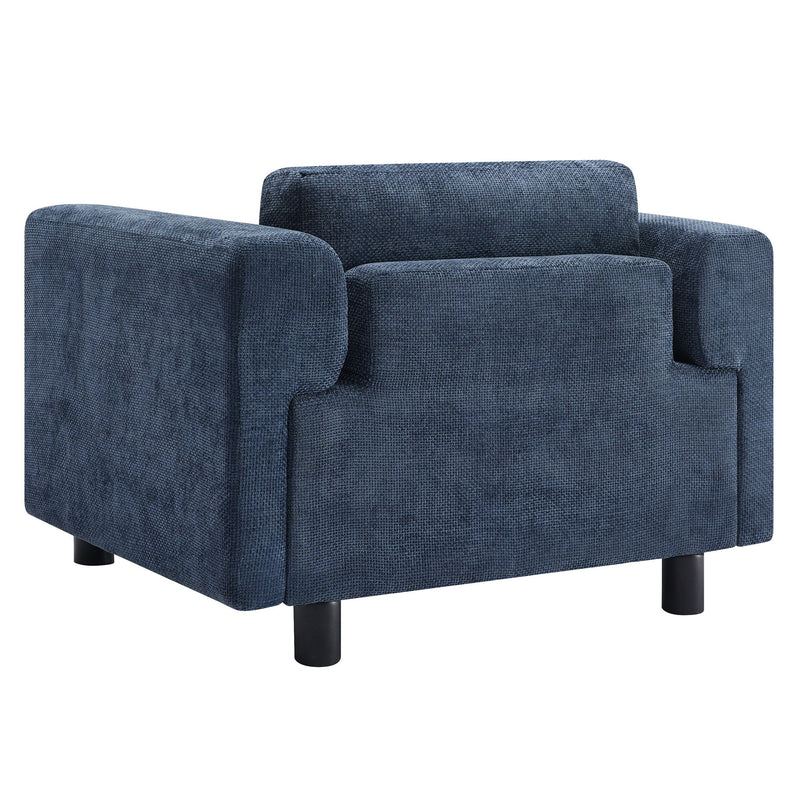 Modern Oversized Armchair Comfy Accent Chair Single Sofa For Living Room