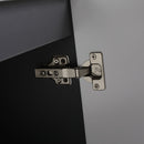 Contemporary Freestanding Bathroom Vanity With Resin Sink & Soft-Close Cabinet Doors