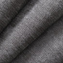 Sectional With Acrylic Table Top U Shaped Couch Set With 2 Consoles USB Charger, Storage Drawers And Pockets Movable Ottoman Tufted Sofa