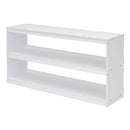 Loft Bed With Retractable Writing Desk And 3 Drawers With Storage Stairs And Shelves