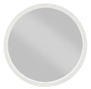Carena - Round Mirror - Gray