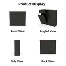 Double Tilt Out Trash Cabinet With Hideaway Drawer And Barn Door Style