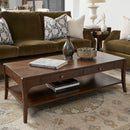 Sylvie - Rectangular Coffee Table - Dark Brown