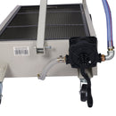 Heavy Duty 20 Gallon Low Profile Oil Drain With Pump Polypropylene - Gray