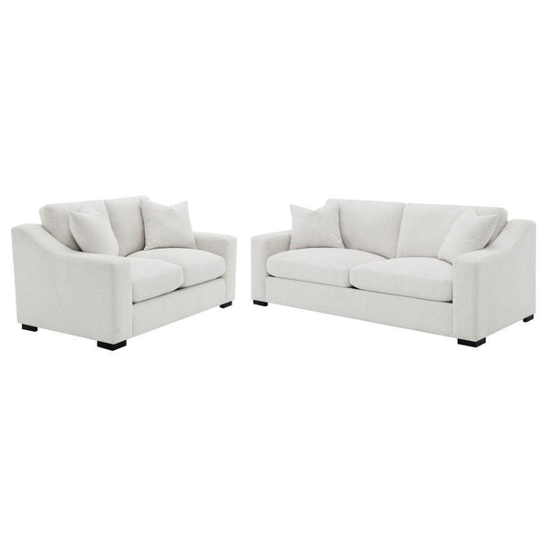 Ashlyn - Upholstered Track Arm Sofa Set