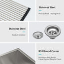 Farmhouse Sink With Double Bowl, 60 / 40