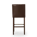 Solstara - Upholstered Dining Barstool With Button Tufted And Wing Back