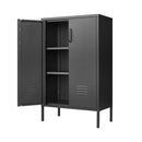 Suitable For Steel Storage Cabinets In Living Rooms, Kitchens, And Bedrooms, 2 Door Miscellaneous Storage Cabinet, Garage Tool Storage Cabinet, And Office File Cabinet 2 Movable Partitions