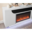 Alessia - Electric Fireplace With Multi Color LED And Flame Settings