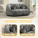 Bean Bag Lazy Sofa Durable Comfort Lounger High Back Bean Bag Chair Couch