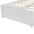 Platform Bed & Headboard, Footboard And Wood Slat Support