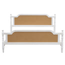 Traditional Style Rattan Bed Frame, No Box Spring Needed