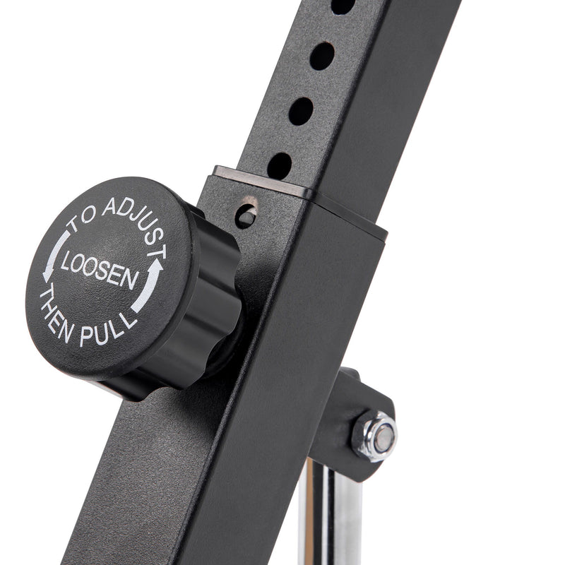 Exercise Bike Folding Stationary Bikes For Home With 16 Level Magnetic Resistance