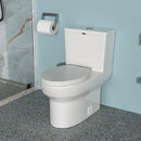 1 Piece Toilet & Dual Flush, Soft Closing Seat - White