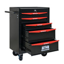 Rolling Metal Tool Chest With Drawers, Steel Storage Cabinet With Ball Bearing Slides