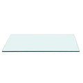 Square Tempered Glass Top