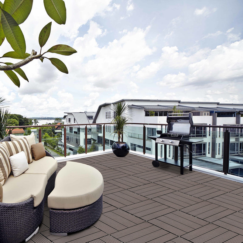 Composite Deck Tiles, Resist Rust, Water, Weather