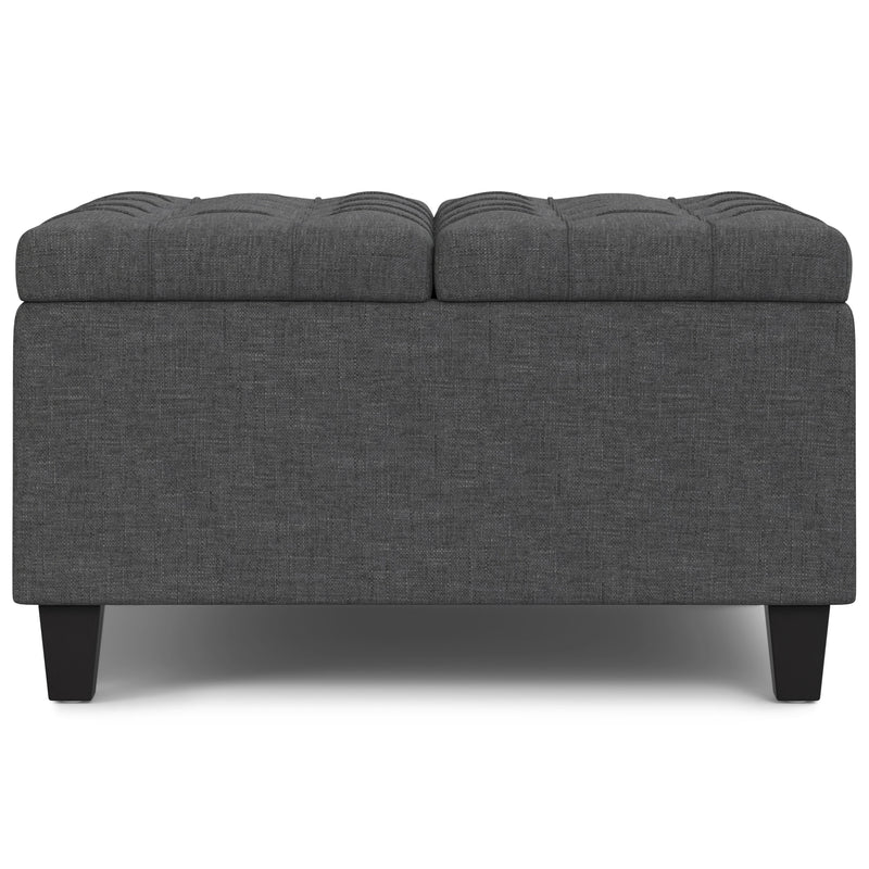 Harrison - Upholstered Coffee Table Storage Ottoman