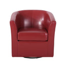 Melodize - Swivel Club Chair With Barrel Shape Design
