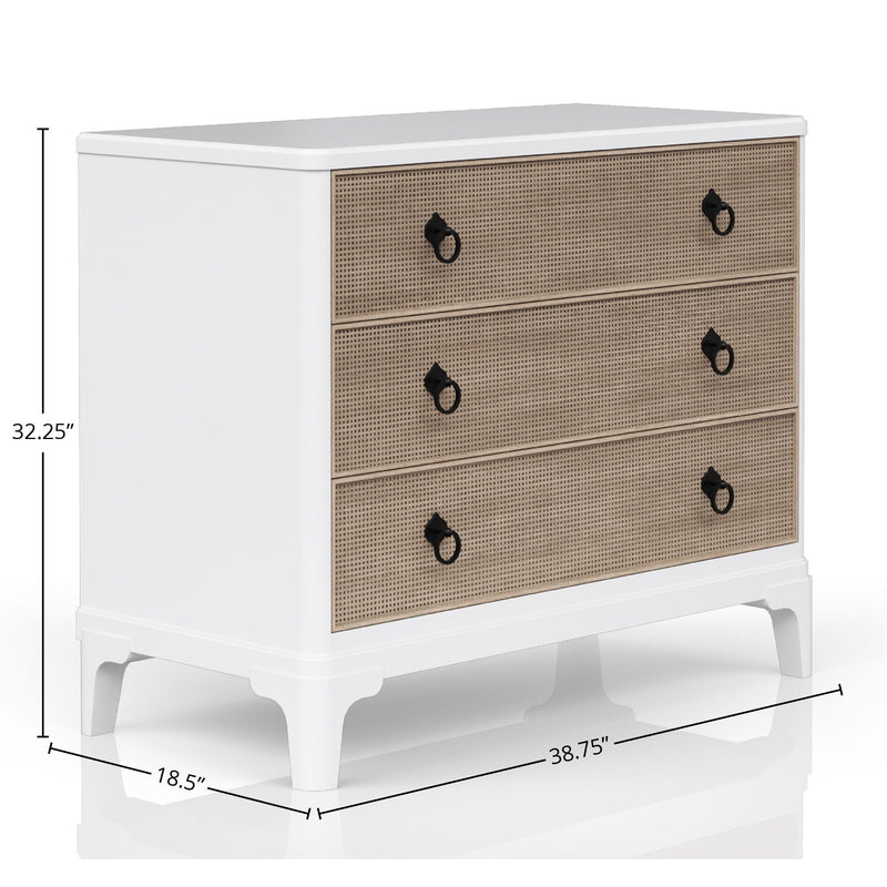 Hall Chest - White