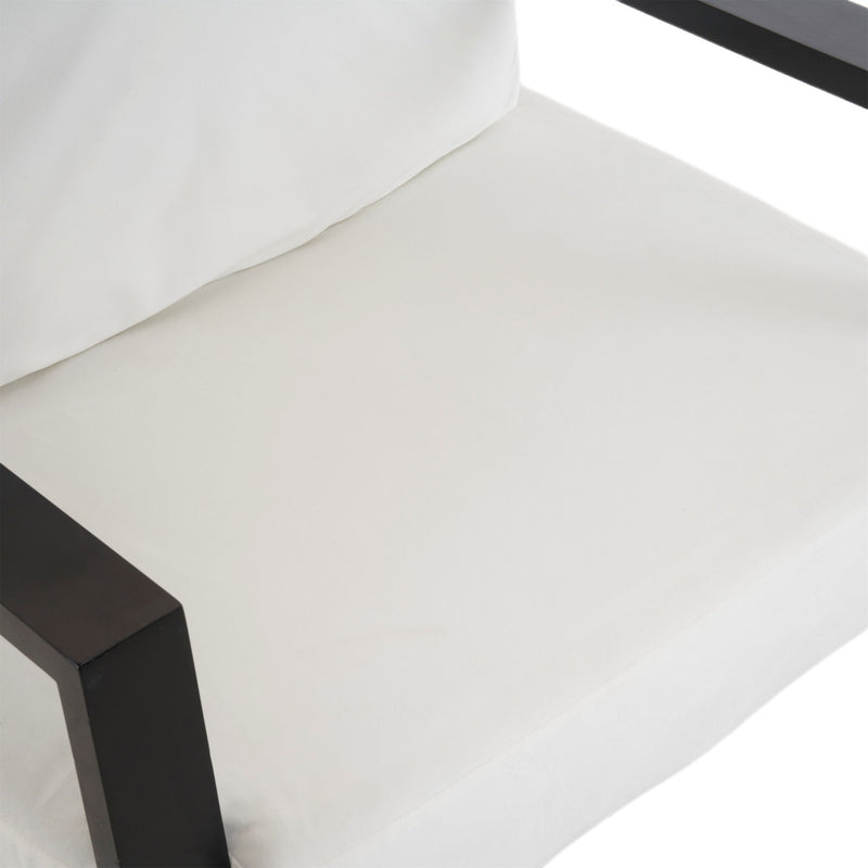 Modern Armchair With Solid Wood Frame