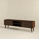 Adrian - TV Stand - Walnut Brown