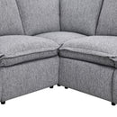Power Recline Sectional - Gray