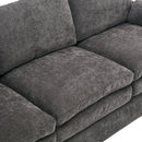 Cloud Sofa Set Couch For Living Room - Gray