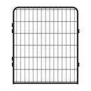 Heavy Duty Metal Playpen With Door, Dog Fence Pet Exercise Pen For Outdoor, Indoor