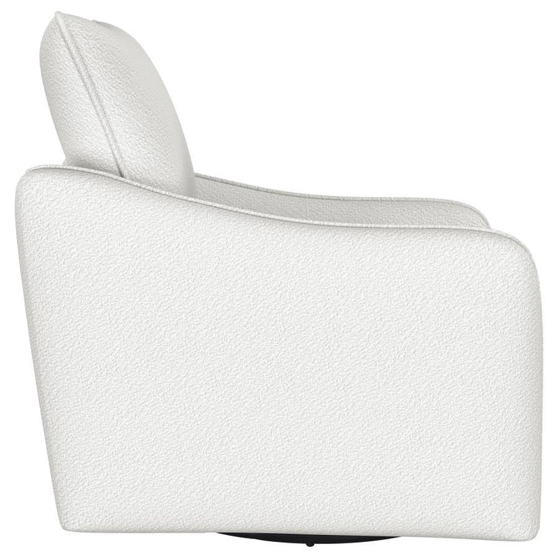 Madia - Upholstered Sloped Arm Swivel Glider Chair
